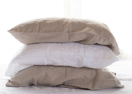 Organic Wool Knop Pillow